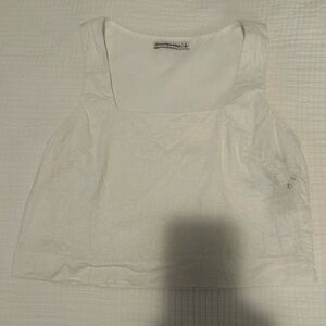 Linen crop top